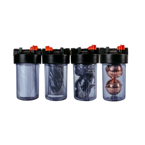 Filtr wody + 2x Kula miedziana ALIA 10 cm (System 4-stopniowy Big Blue)