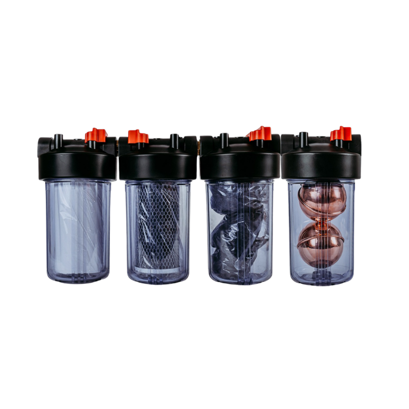 Filtr wody + 2x Kula miedziana ALIA 10 cm (System 4-stopniowy Big Blue)